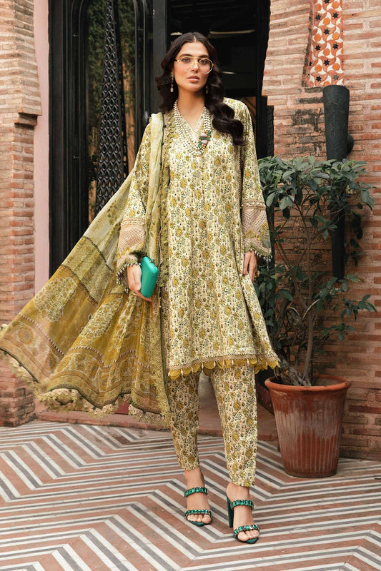 MARIA.B 3 Piece Printed Suit | MPT-2207-A