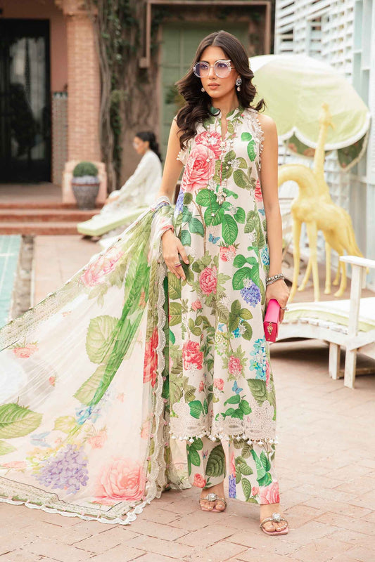 MARIA.B 3 Piece Printed Suit | MPT-2210-A