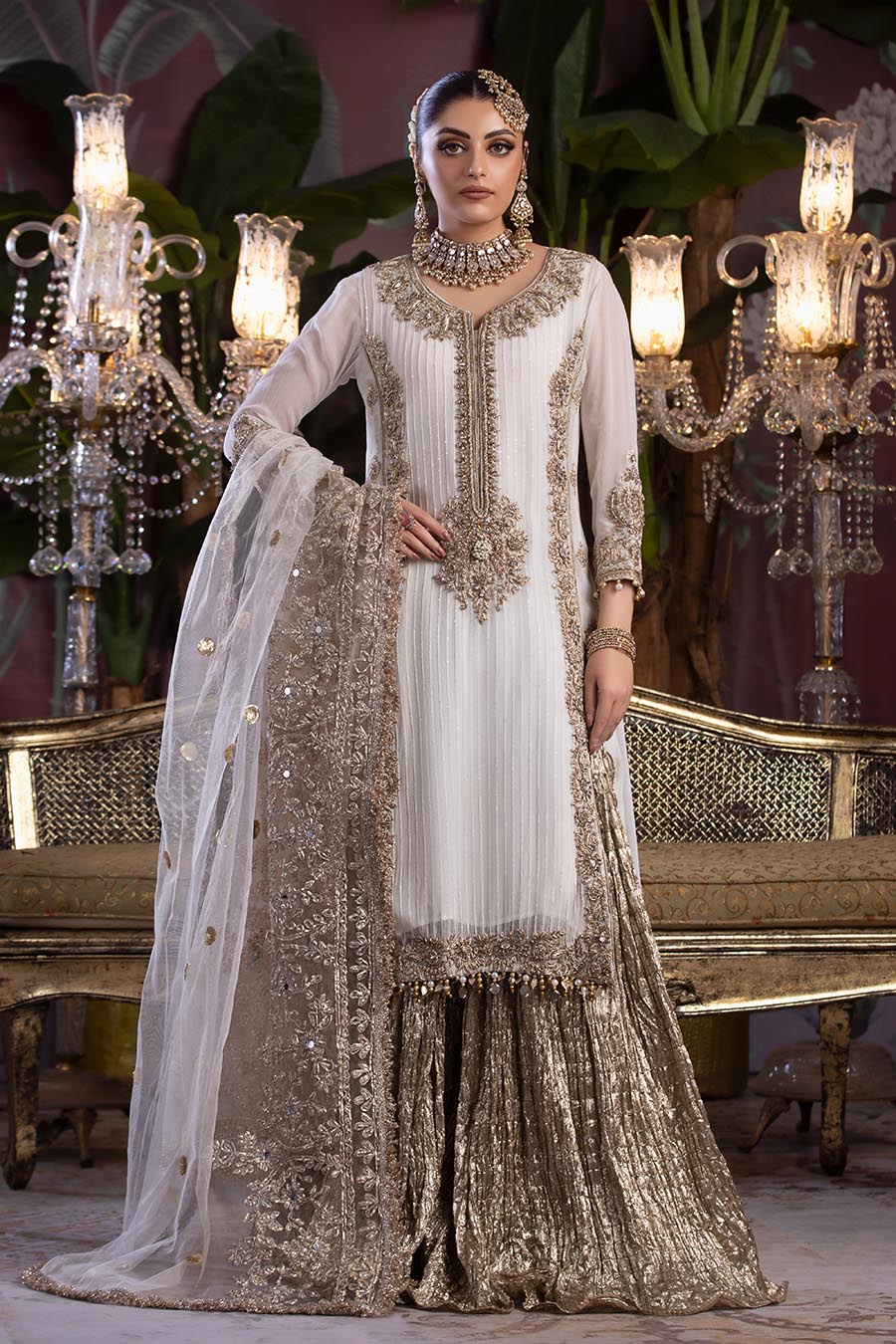 KHUDA BAKSH READY TO WEAR P-252-White