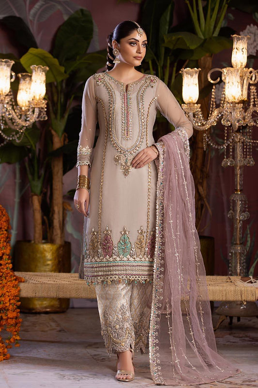 KHUDA BAKSH-READY TO WEAR P-258 MAUVE