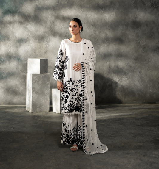 MAHNOOR-CASUAL SILK COLLECTION-MS-11O8-WHITE