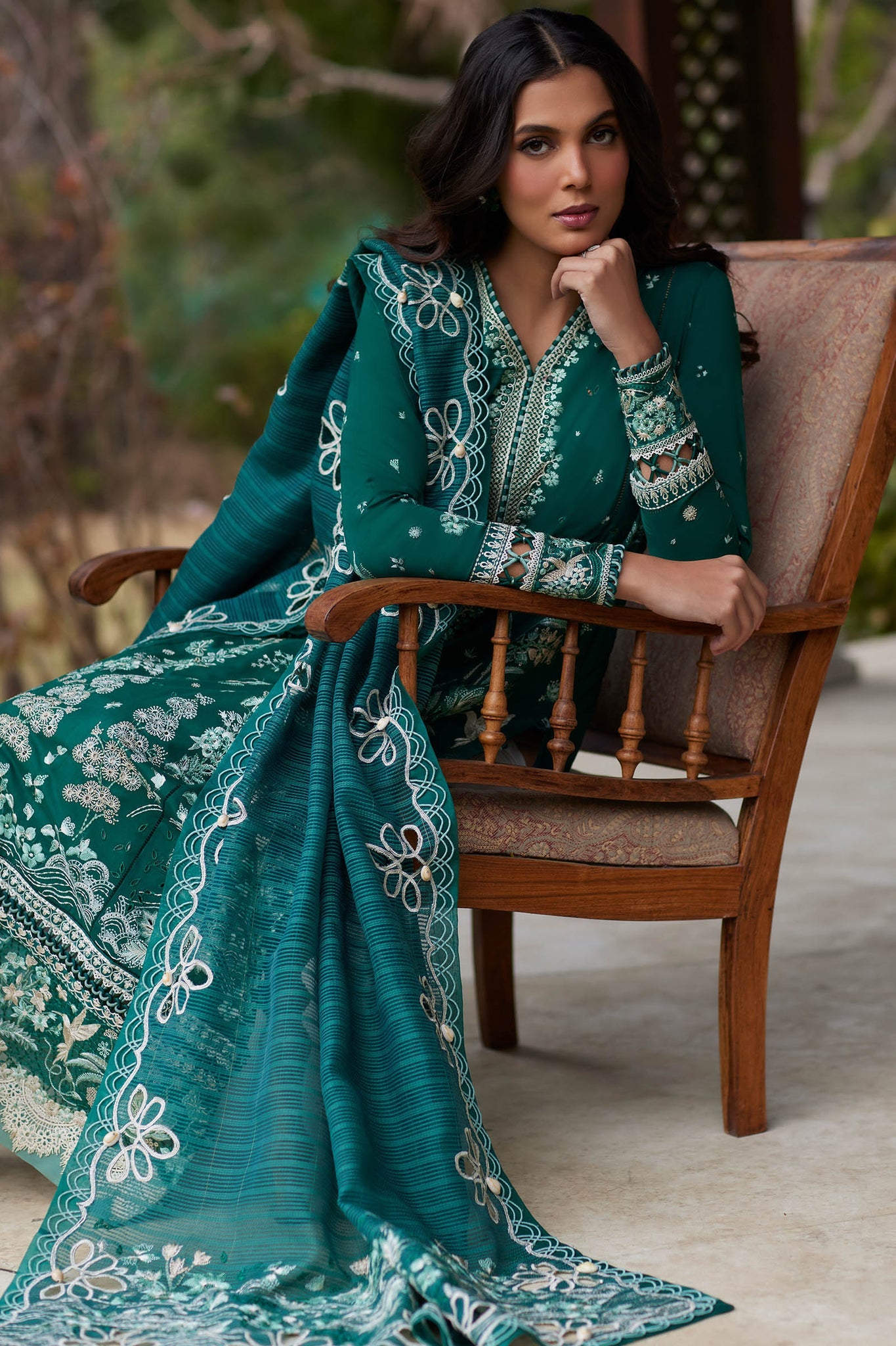 ELAN- NEDINE LAWN 3 Piece Suit (EL24-02 A)