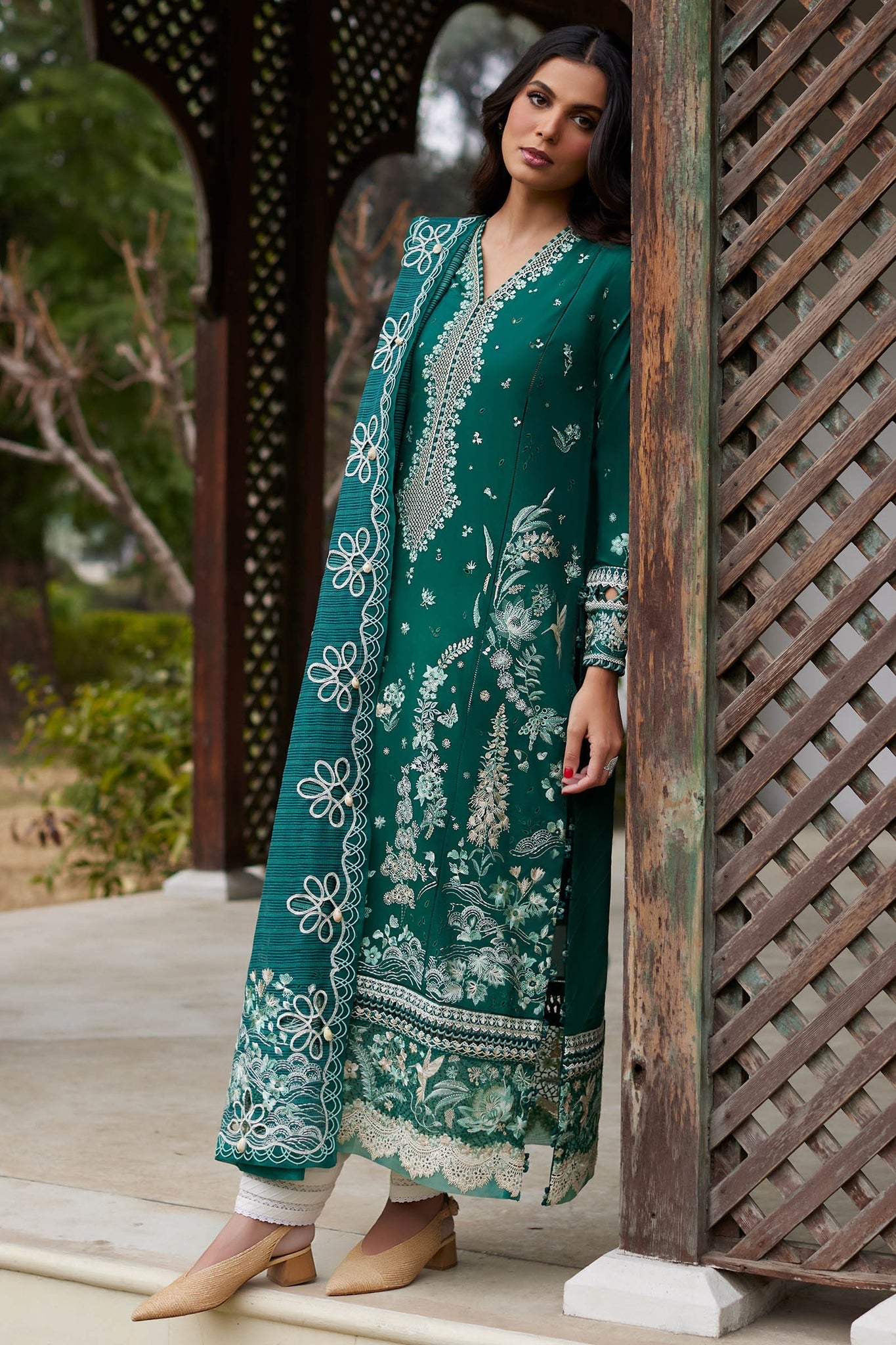 ELAN- NEDINE LAWN 3 Piece Suit (EL24-02 A)