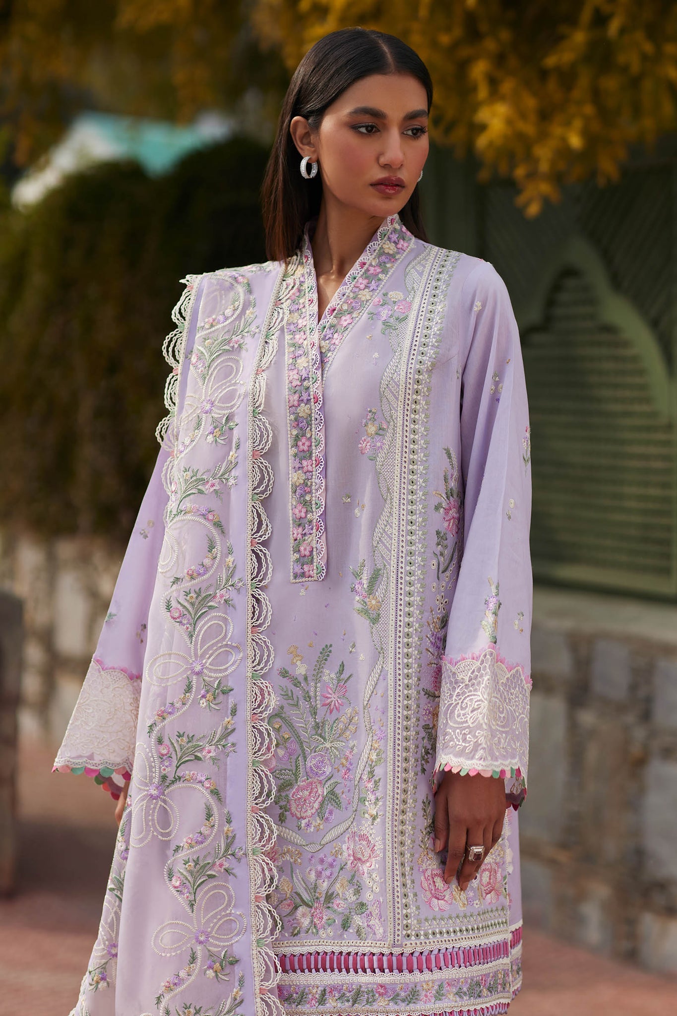 ELAN-ZENEL LAWN 3 Piece Suit (EL24-08 A)