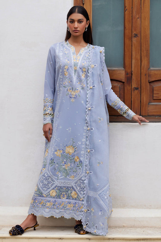 ELAN- MINA LAWN 3 Piece Suit (EL24-01 A)