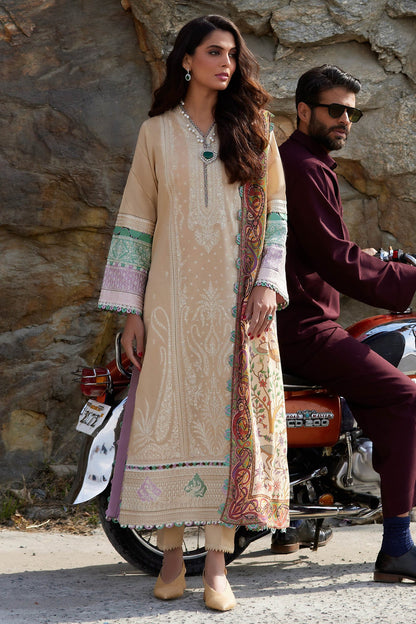 ELAN-SHERINE LAWN 3 Piece Suit (EL24-07 B)