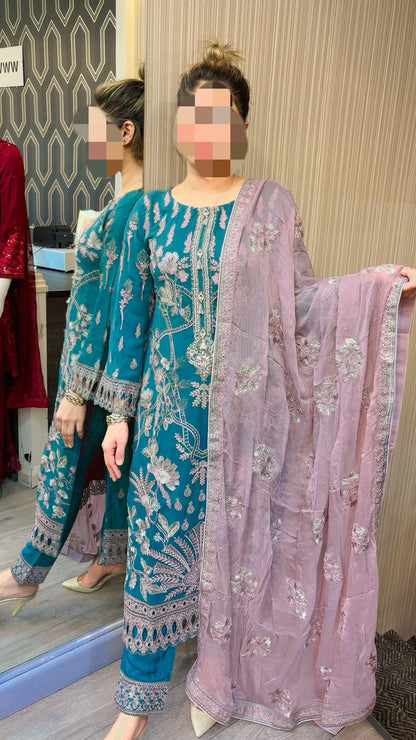 MAHNOOR PARY WEAR COLLECTION-MNC-1993