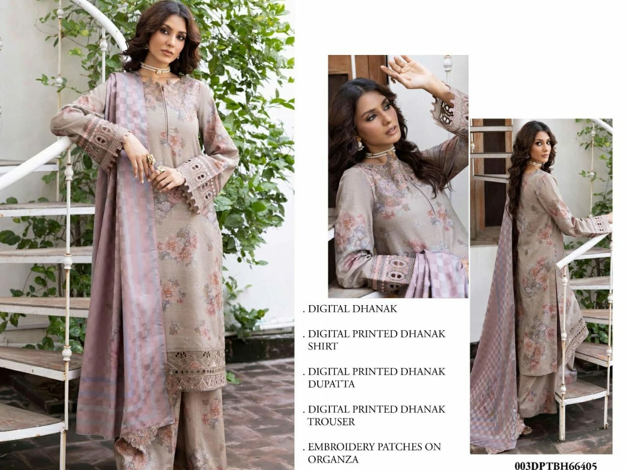 MAHNOOR Winter Casual Collection D-1105