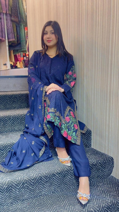 MAHNOOR CASUAL COLLECTION-| MNC-1849