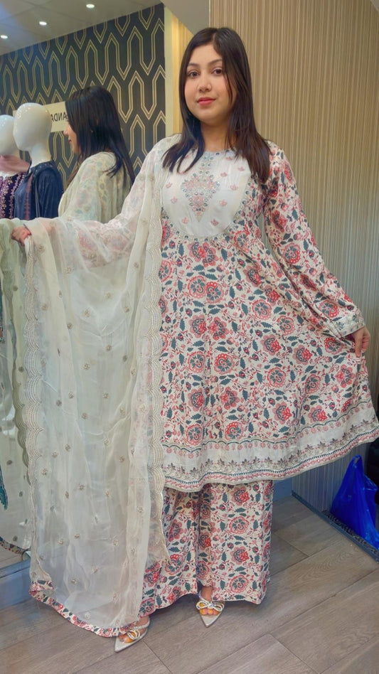 MAHNOOR CASUAL COLLECTION-| MNC-1848