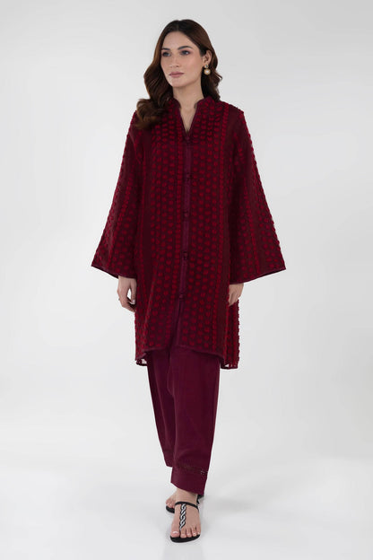 SANA SAFINAZ-BROCHIA MAROON